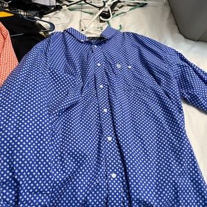 Wrangler George straight button down